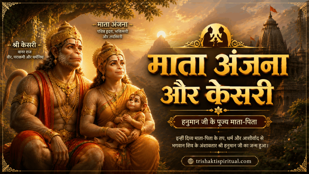 माता अंजना और केसरी